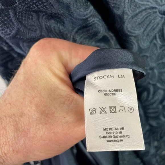 Stockh LM Dress Woman's Size 38 EU / US 8 Studio Cecilia Fit Flare Pockets EUC - Picture 4 of 6